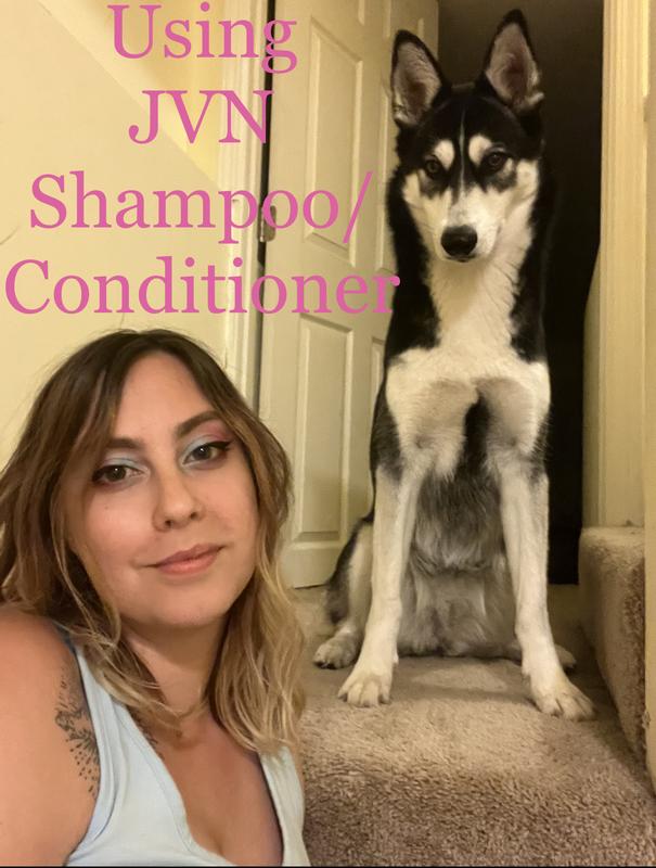 This is when I used only JVN products. My hair was healthier, shiny, and I had more defined waves. My hair grew faster, and I had less hair loss.