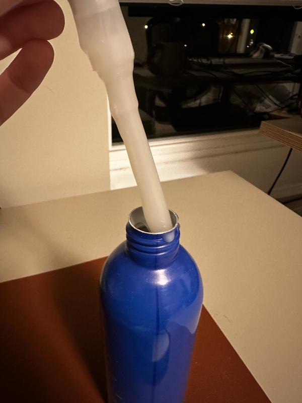 A good bottle- smooth, runny, iridescent, nice scent, spreads and lathers great! These bottles were from the same order