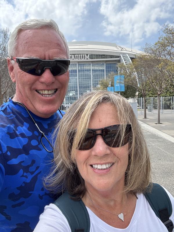 My blonde hair looks bright and shiny,, over 4 months since my last hair appointment!!!