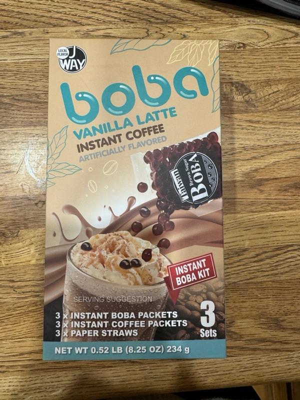 J-WAY Instant Boba Vanilla Latte Drink Kit - 1 Each