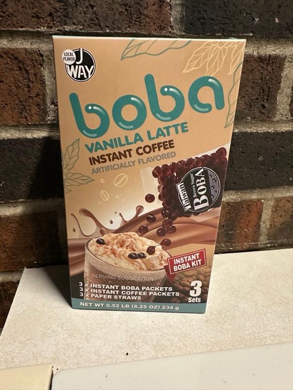 J-WAY Instant Boba Vanilla Latte Drink Kit - 1 Each