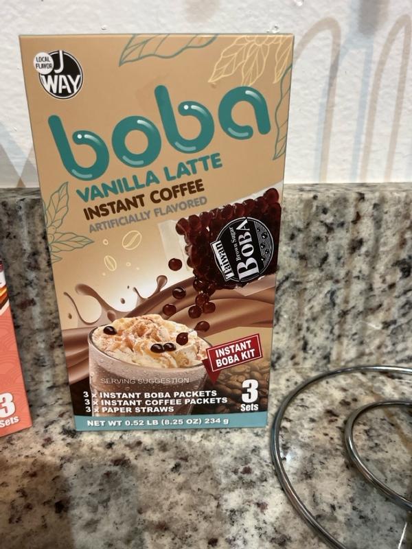 J-WAY Instant Boba Vanilla Latte Drink Kit - 1 Each