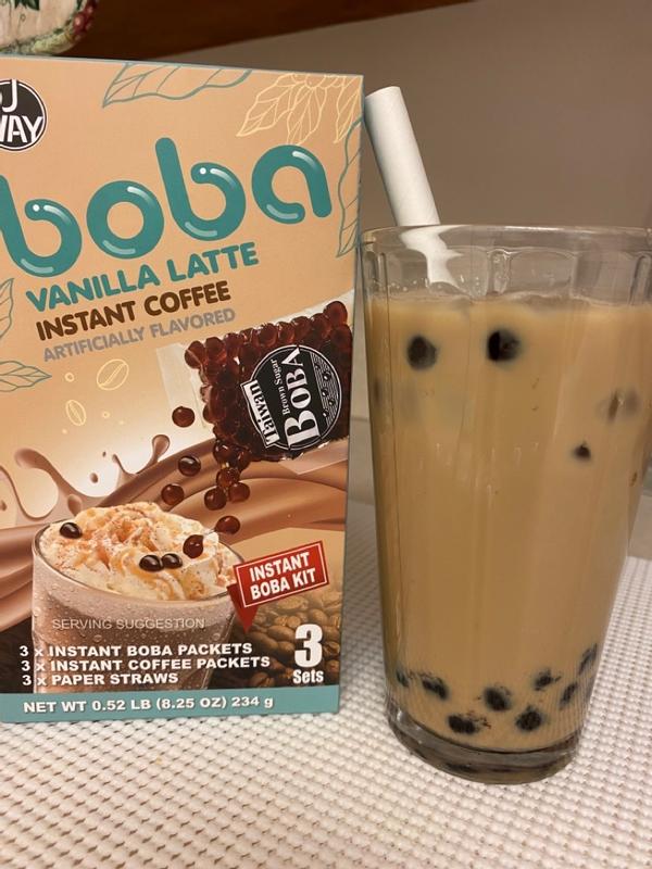 J-WAY Instant Boba Vanilla Latte Drink Kit - 1 Each