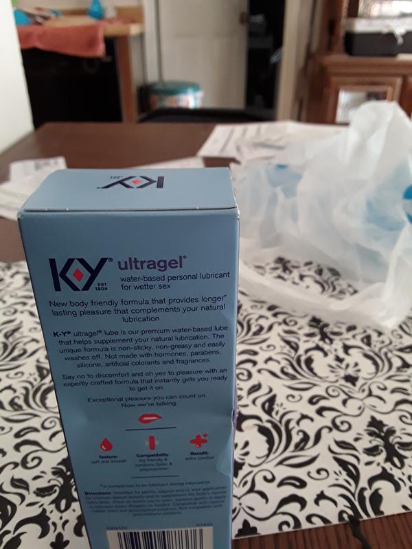 k-y ultragel personal water based lubricant K-Y® UltraGel Personal Water Based Lubricant Bottle, 4.5 fl oz main image 1