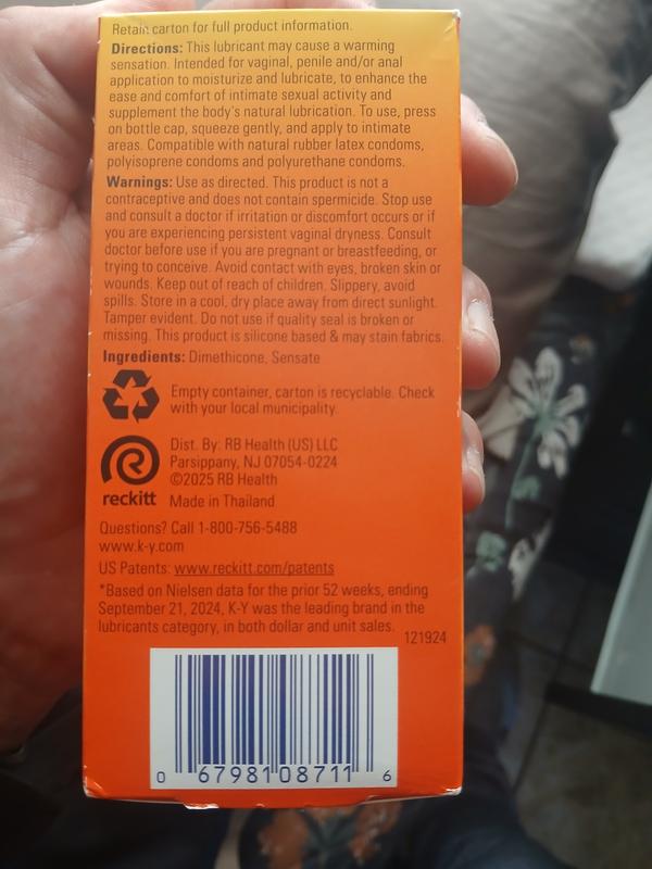 personal lubricant dollar general K-Y Jelly Personal Lubricant, Water Based Lube for Sexual Wellness, 4 Fl oz main image 0