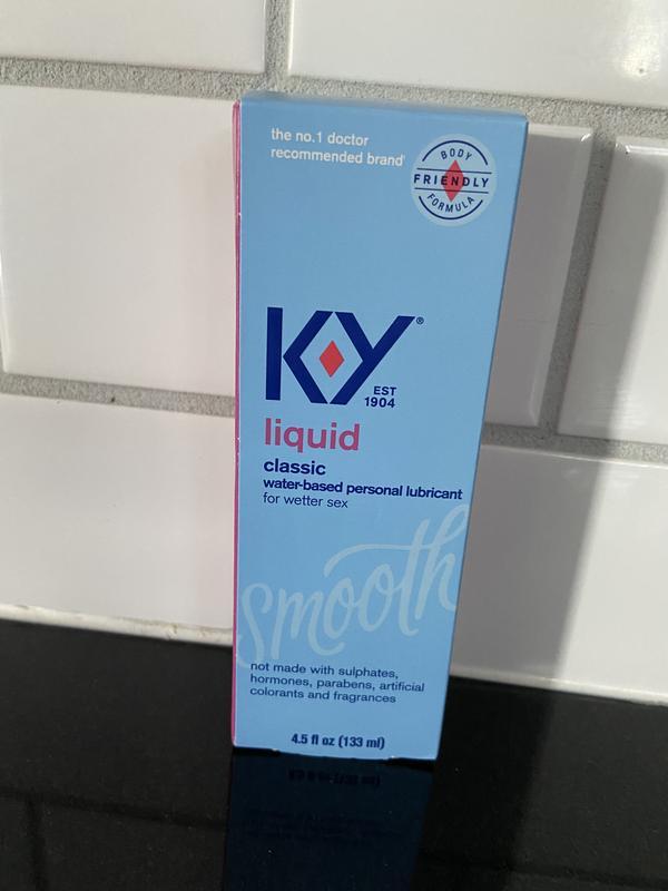 ky personal water based lubricant K-Y Jelly Personal Lubricant, Water Based Lube for Sexual Wellness, 4 Fl oz main image 1