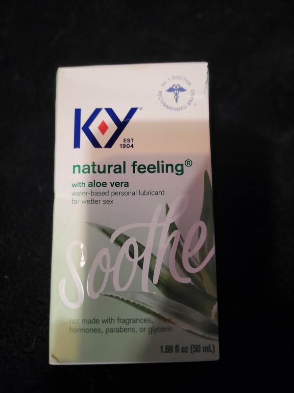 k-y natural feeling lubricant reviews K-Y Natural Feeling with Hyaluronic Acid Personal Lubricant main image 1