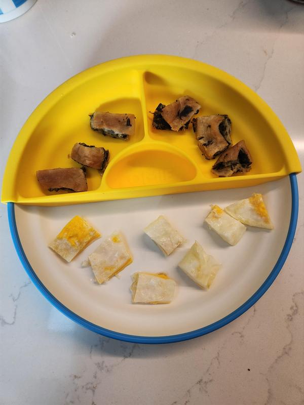 Customer photo for "Great plate - not plastic!"
