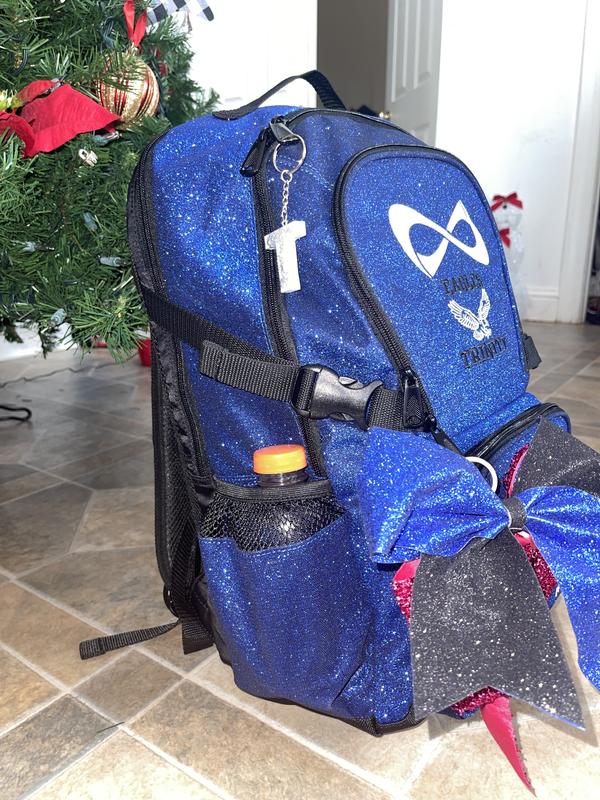 Nfinity blue cheap sparkle backpack