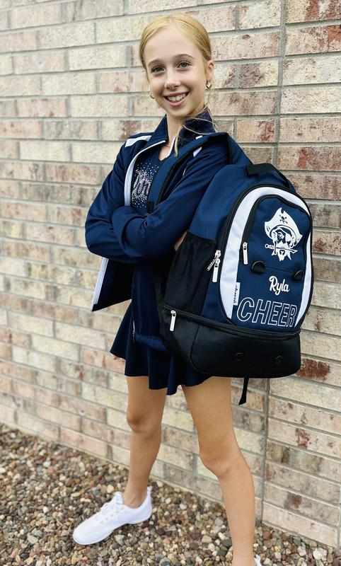 Cheer backpack with shoe compartment hotsell