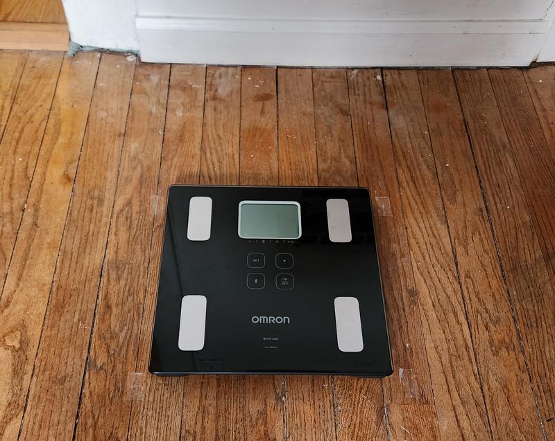 Omron BCM 500 Body Composition Bathroom Scale 11 x 11.2 Black - Office Depot