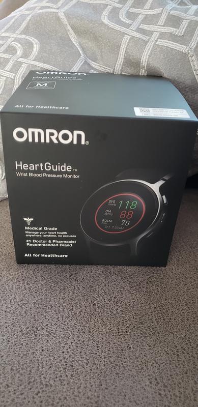 Omron - Heartguide Smart Watch Blood Pressure Monitor With Sleep And  Activity Tr for sale online