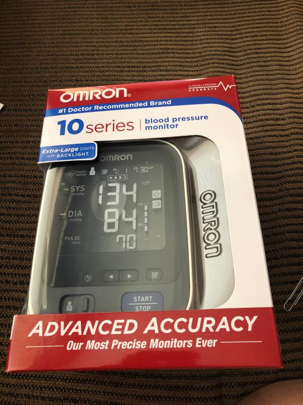 OMRON 10 Series Upper Arm Blood Pressure Monitor with Bluetooth 1