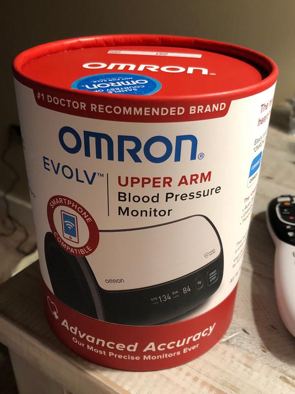 OMRON Evolv Wireless Blood Pressure Monitor (BP7000), Upper Arm Cuff,  Digital Bluetooth Blood Pressure Machine, Portable One-Piece Design