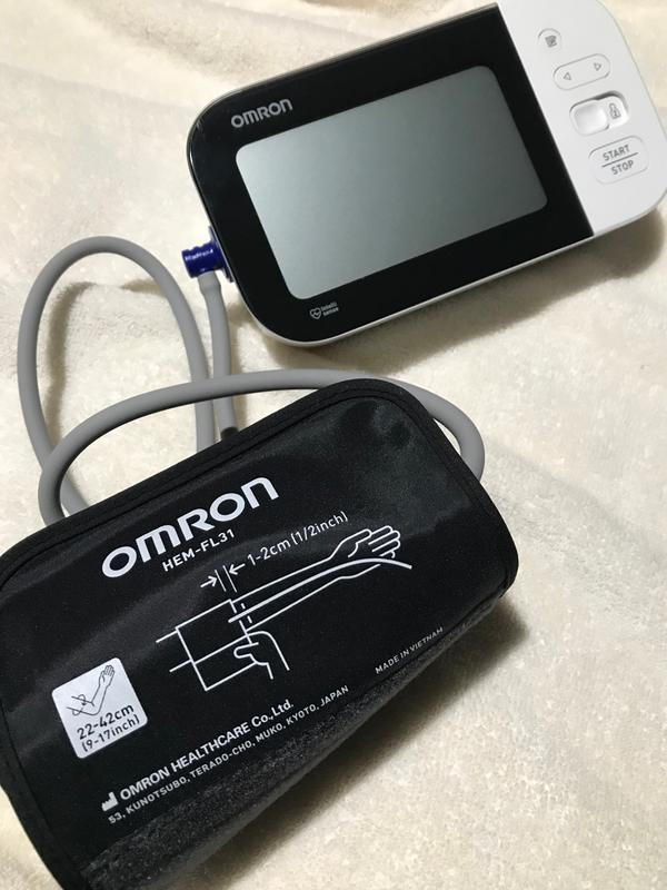 Omron BP761N 7 Series Wireless Upper Arm Blood Pressure Monitor w/ HEM-FL31  Cuff