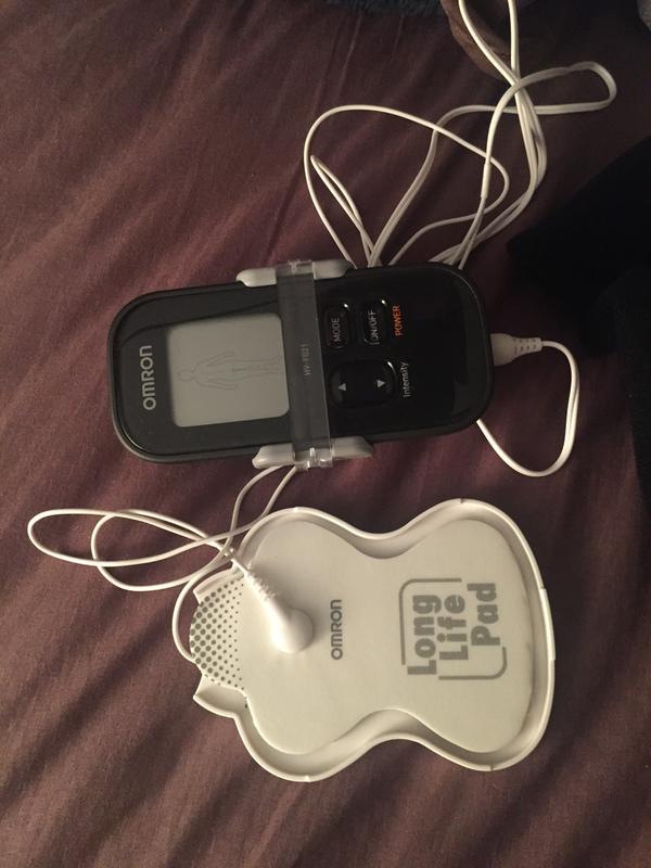 Omron PM500 Max Power Relief TENS Unit Muscle Stimulator
