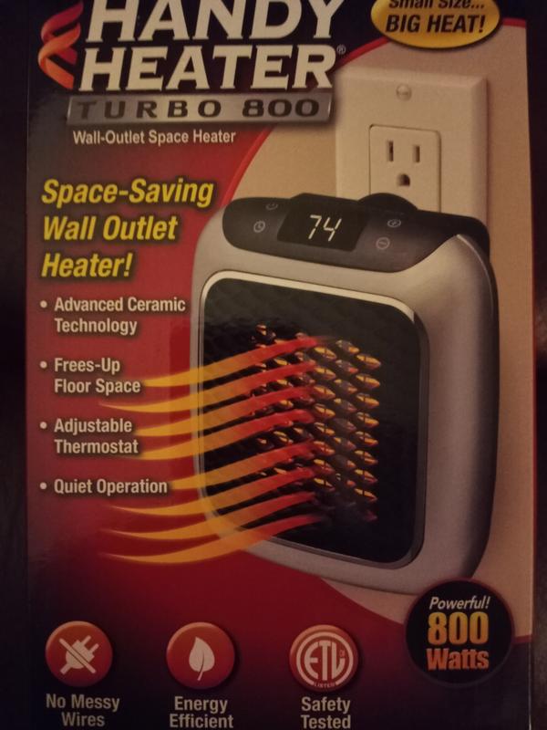 Handy Heater Pure Warmth - Ceramic personal space heater for cosy heat,  anywhere