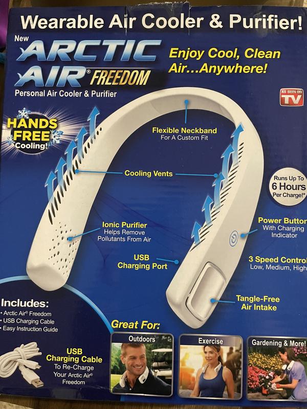 Freedom Wearable Air Cooler Personal Fan, As Seen On TV True