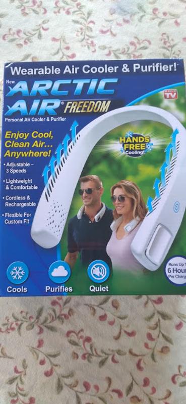 Arctic Air Freedom® - The Wearable Personal Air Cooler! Stay Cool & Keep  Your Hands Free…ANYwhere!