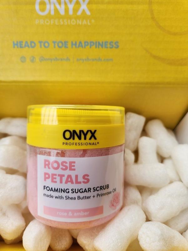 Foaming Sugar Scrub - Rose Petals – ONYX Professional®