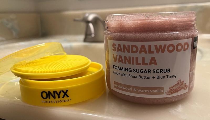 Foaming Sugar Scrub - Sandalwood Vanilla – ONYX Professional®
