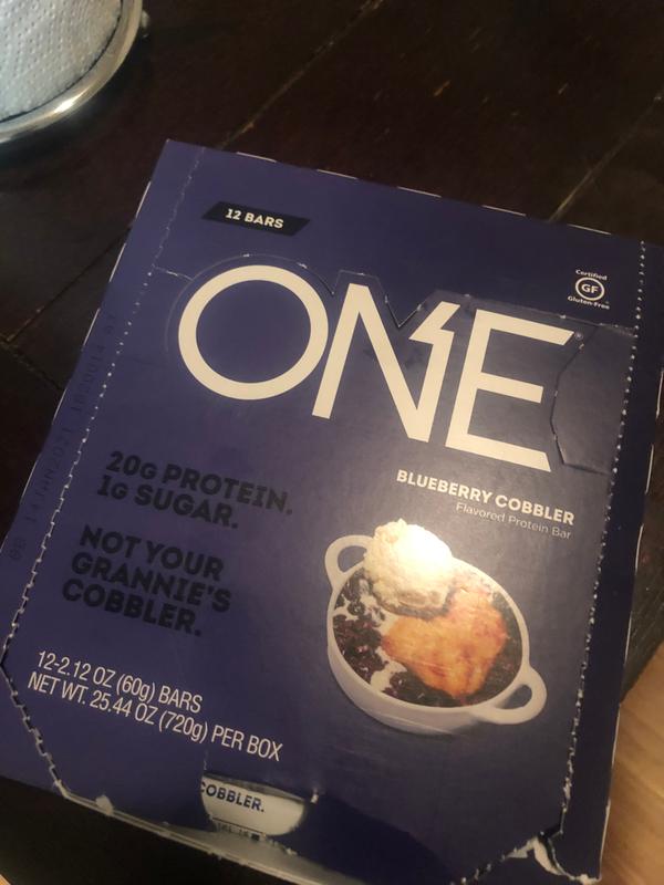 Blueberry Cobbler One Bar Post Workout Snack Bars