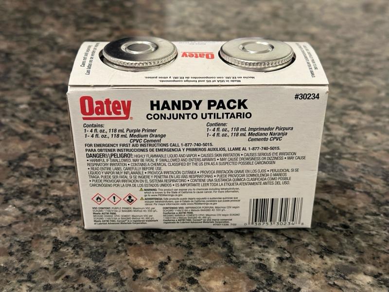 Oatey Handypack 4-fl oz CPVC Cement Oatey Handypack 4-fl oz CPVC Cement