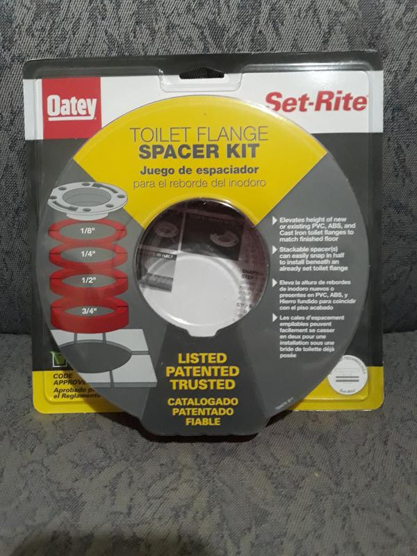 Oatey Spacer Kit 1/8, 1/4, 1/2, 3/4