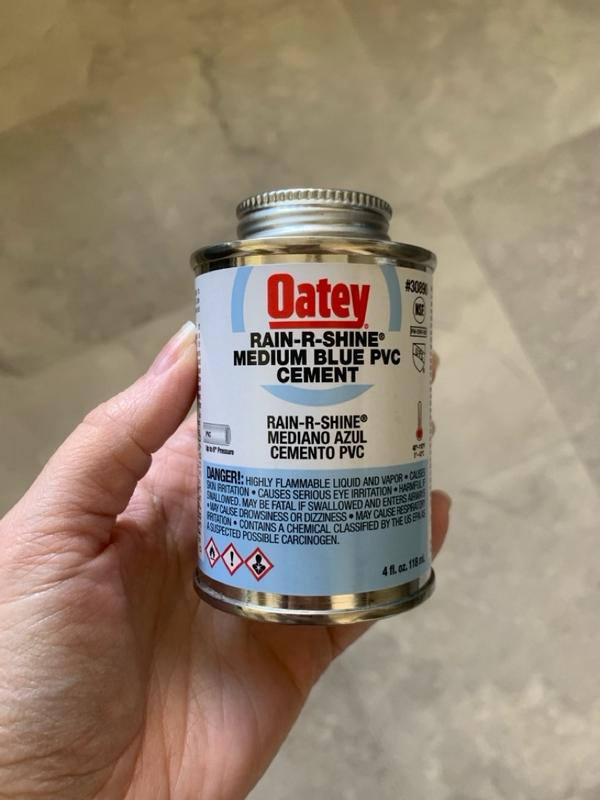 Oatey® Rain-R-Shine® Medium Blue PVC Cement | Oatey Oatey® Rain-R-Shine® Medium Blue PVC Cement | Oatey