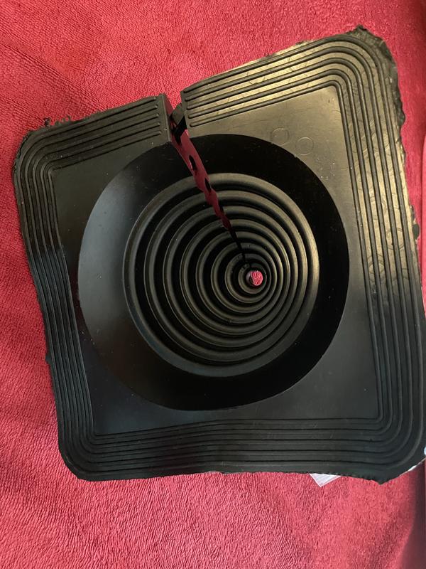 Oatey 14049 1/4" - 4" Retro Master Flash Roof Flashings 8" X 8" Base