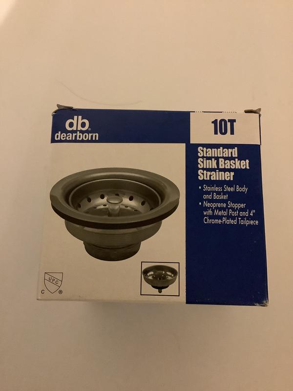 Dearborn® 10 Standard Threaded Body Sink Basket Strainer