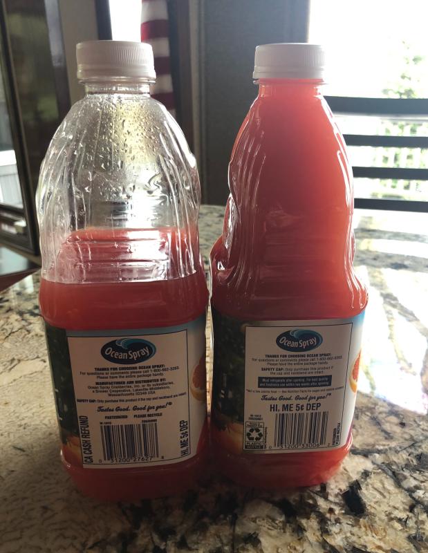 Ocean Spray Ruby Red Juice Drink Grapefruit 15.2 Fl Oz Bottle