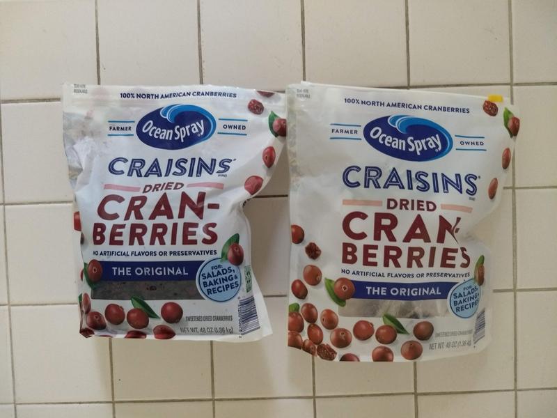 Ocean Spray Craisins, cranberries séchées Original 
