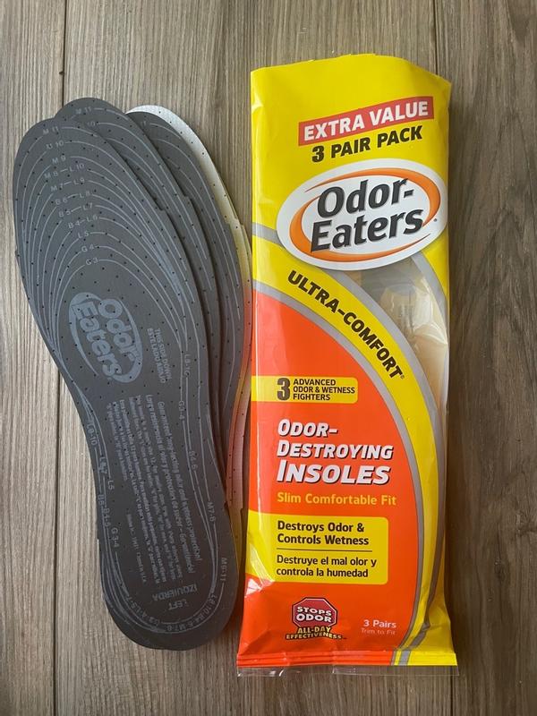 Ultra Comfort Odor Destroying Shoe Insoles Odor Eaters