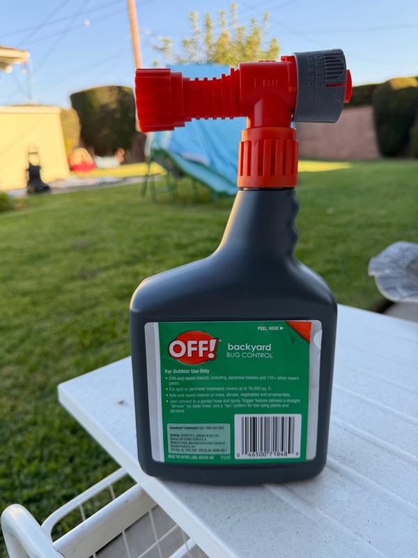 Off! 32-oz Backyard Pretreat Mosquito Control Lawn Outdoor Bug Spray ...