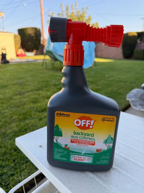 Off! 32-oz Backyard Pretreat Mosquito Control Lawn Outdoor Bug Spray ...