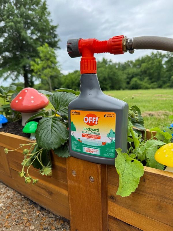 Off! 32-oz Backyard Pretreat Mosquito Control Lawn Outdoor Bug Spray ...