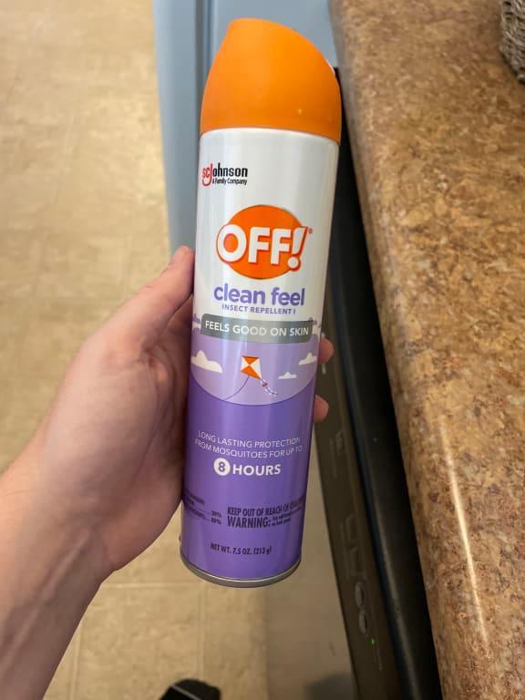 Photo submitted with review of product