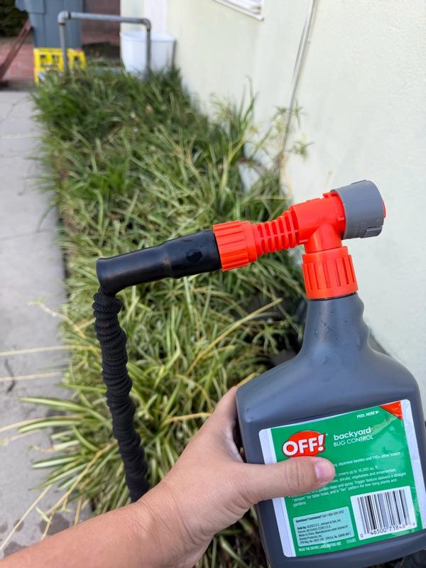 Off! 32-oz Backyard Pretreat Mosquito Control Lawn Outdoor Bug Spray ...