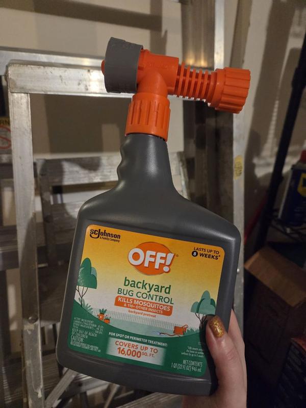 Off! 32-oz Backyard Pretreat Mosquito Control Lawn Outdoor Bug Spray ...