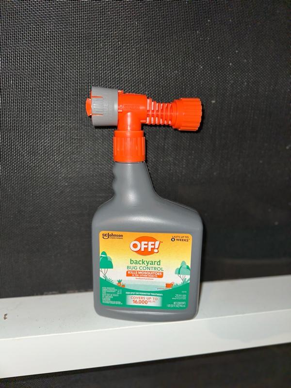 Off! 32-oz Backyard Pretreat Mosquito Control Lawn Outdoor Bug Spray ...