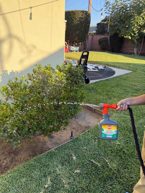 Off! 32-oz Backyard Pretreat Mosquito Control Lawn Outdoor Bug Spray ...