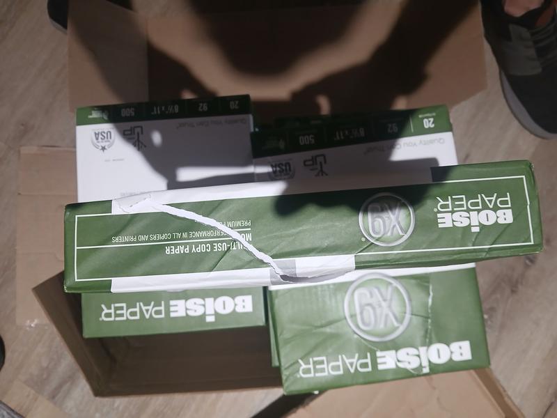 Boise X 9 Multi Use Printer Copy Paper 10 Reams White Letter Boise X 9 Multi Use Printer Copy Paper 10 Reams White Letter