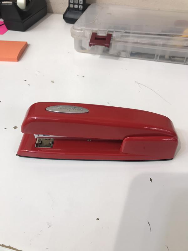 747 Business Full Strip Desk Stapler, 30-Sheet Capacity, Polished