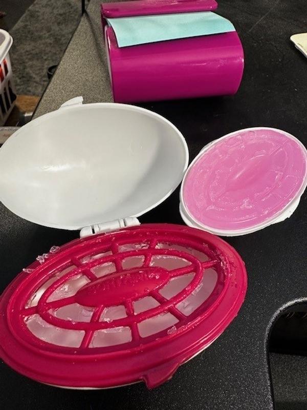 Lee Sortkwik Hygienic Fingertip Moistener Ergo Style 1.5 Oz Pink