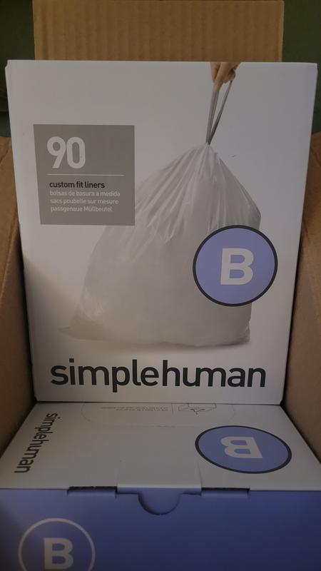 simplehuman Custom-Fit 0.03-mil Can Liners
