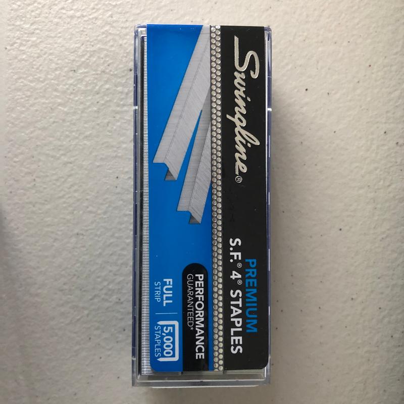 Swingline S.F. 4 Premium Staples 14 Full Strip Box Of 5000