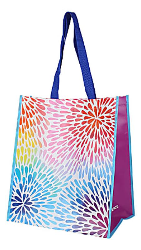 SAPEYKR Reusable Canvas Tote Bag – Large 13.8x16 Inch Grocery & Beach Bag - View #3