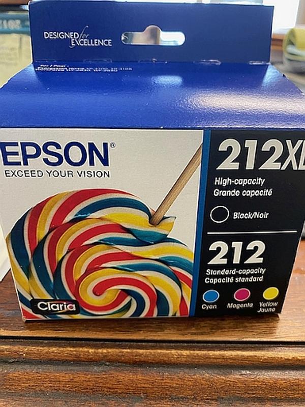 epson インク Epson 212XL Black212 Claria Cyan Magenta Yellow High Yield Ink