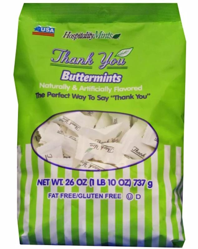 Hospitality Mints Thank You Mints 26 Oz Bag - Office Depot